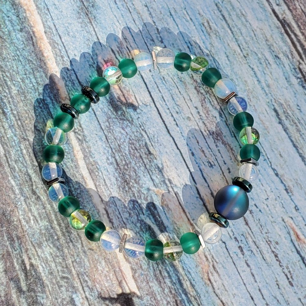 Mermaid Glass Bracelet